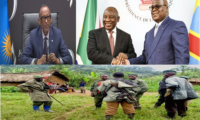 Rwanda – DRC: Perezida Kagame yashimishijwe n’ibiganiro yagiranye na Ramaphosa.