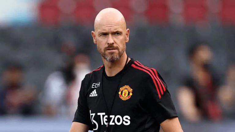 Ten Hag yateye agahinda abakinnyi ba Man Utd nyuma yo gutsindwa na Chelsea.