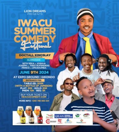 biteguye gutanga ibyishimo ku bakunzi ba comedy muri’Iwacu  Summer Comedy Festival’