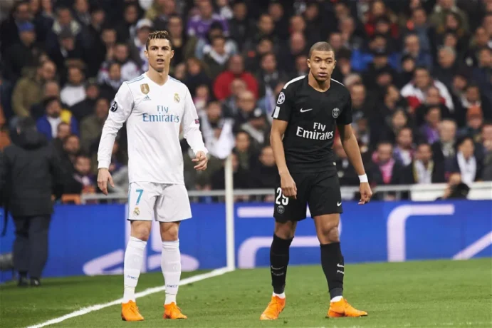 Cristiano Ronaldo yageneye ubutumwa Mbappe werekeje muri Real Madrid