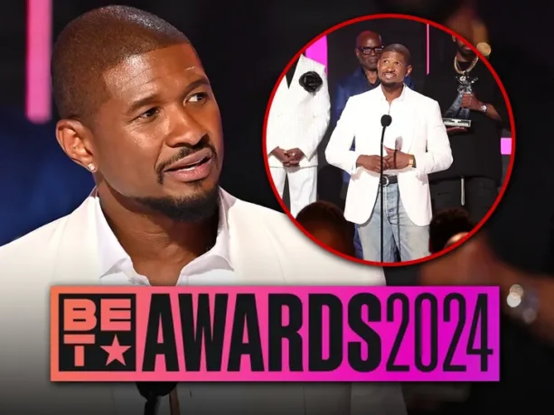 BET Awards yasabye Usher Raymond  imbabazi