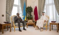 Sheikh Tamim yashimiye Perezida Kagame wongeye gutorerwa kuyobora u Rwanda