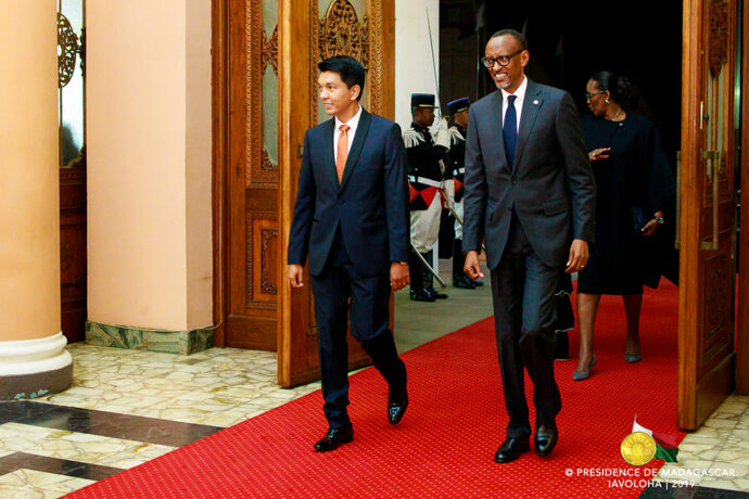 Perezida wa Madagascar yashimiye Perezida Kagame watsinze Amatora