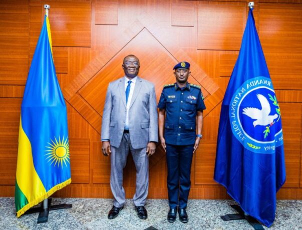 CG Namuhoranye yakiriye Minisitiri w’Umutekano wa Sierra Leone