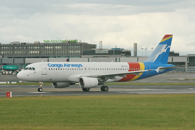 Congo Airways yambuwe uruhushya rwo gukora ubwikorezi