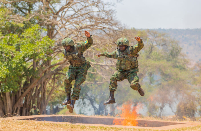 Special Force ya RDF yitwaye neza mu irushanwa ryo kurwana