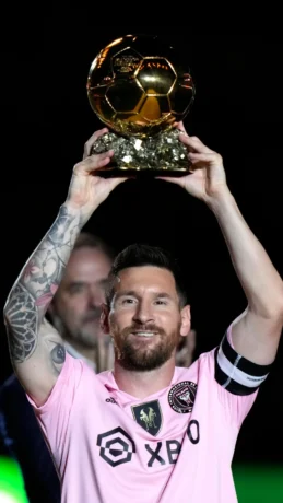 Messi na Cristiano ntibagaragaye ku rutonde rwabahatanira Ballon d’Or ya 2024