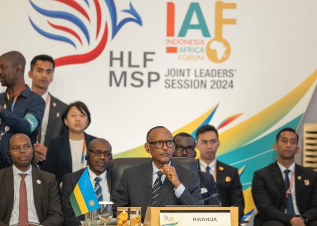 Perezida Kagame yashimye umusaruro w’ubufatanye bwa Afurika na Asia